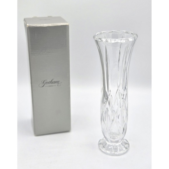 Gorham Other - Elegant Gorham "Lady Anne" 8" Crystal Bud Vase with Original Box!